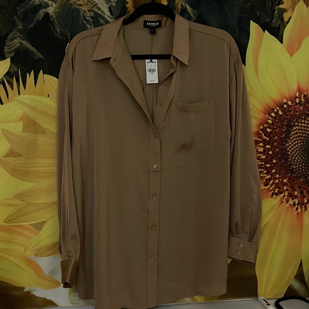 bronze blouse